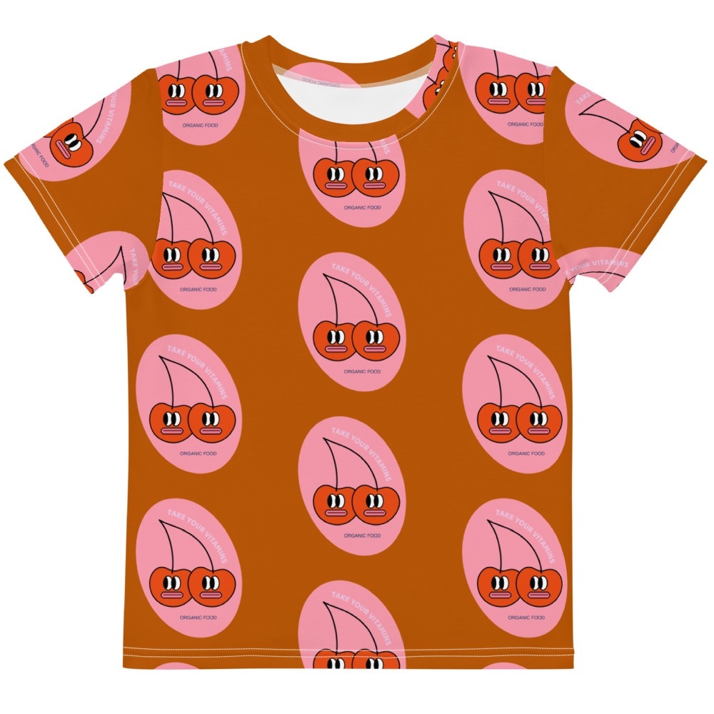 Fruit Salad Cherry Tee - Kids